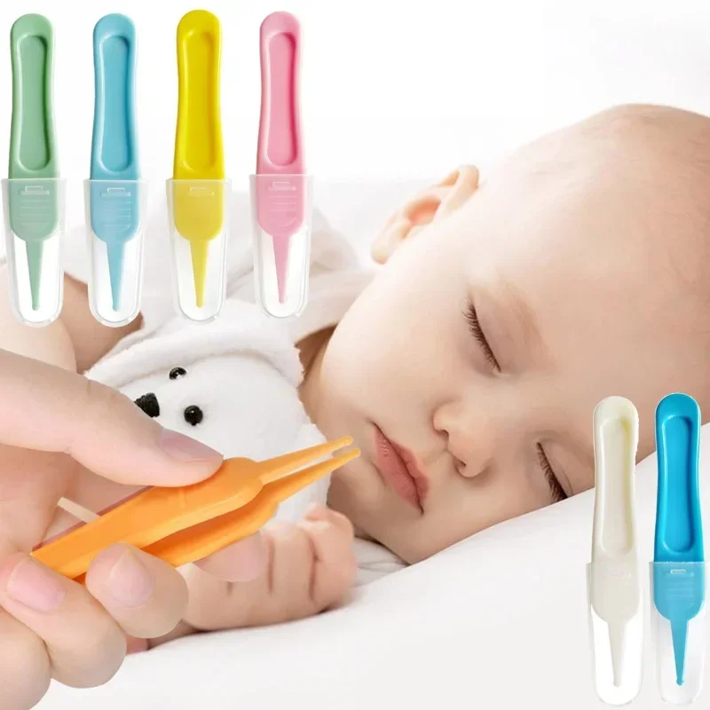 Nasal Aspirator - Baby Plastic Tweezers Nose Cleaner Tool