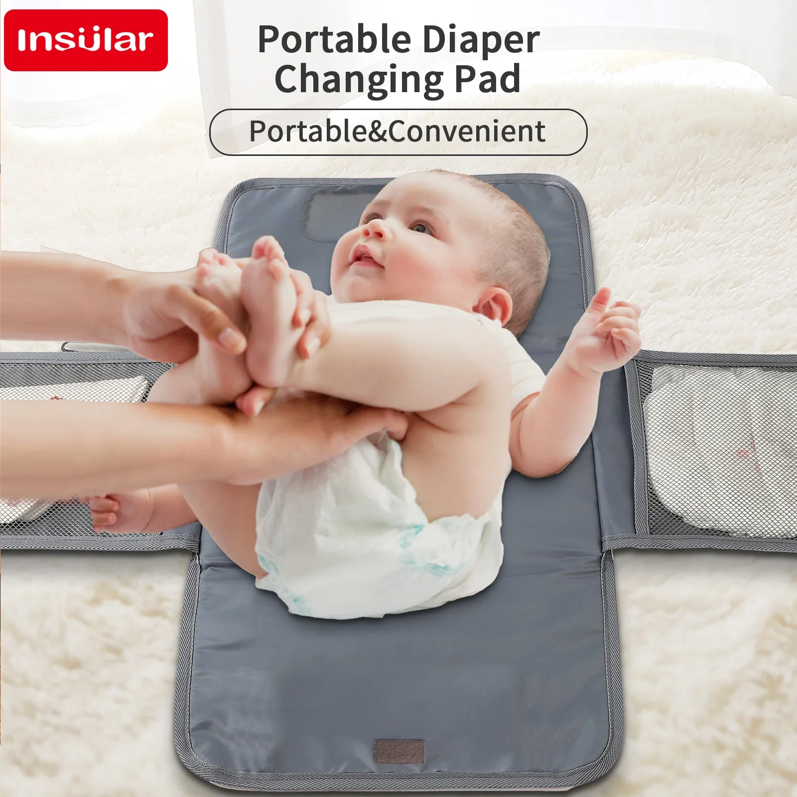 Baby Products Mothercare - INSULAR Baby Nappy Changing Cushion Fordable