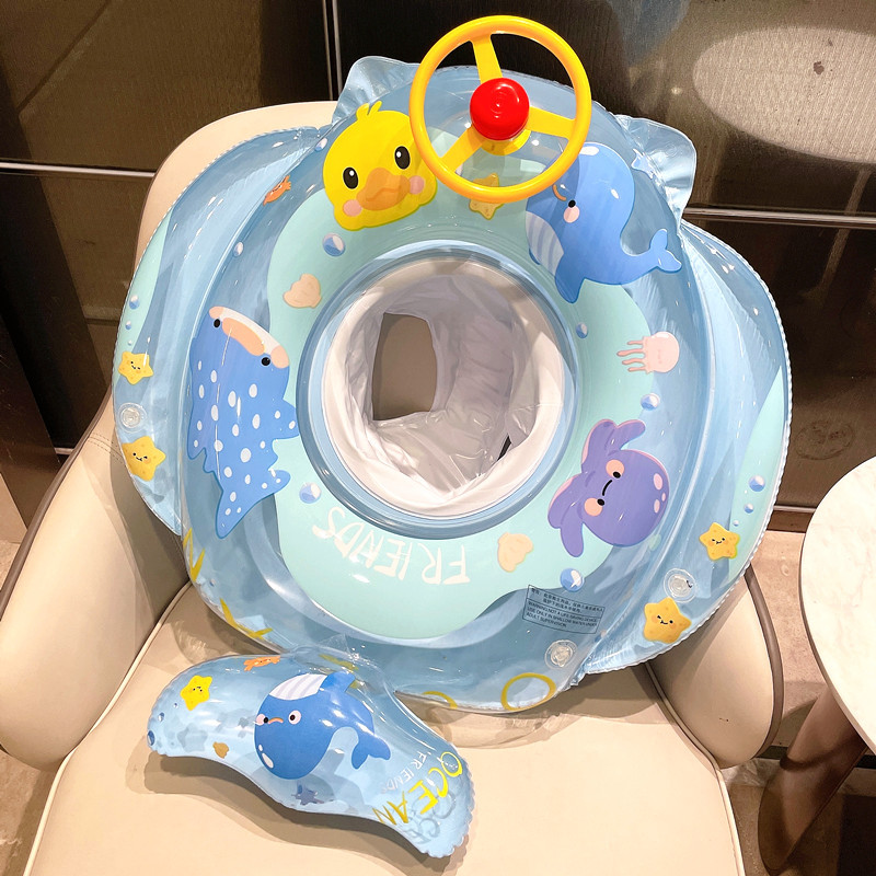 Baby Swim Ring Tube Inflatable - Baby Swimming Floater 评论和价格