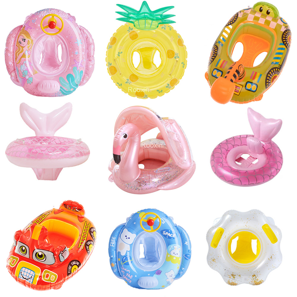 Rooxin Flamingo Swimming Circl - Baby Swimming Floater 评论和价格