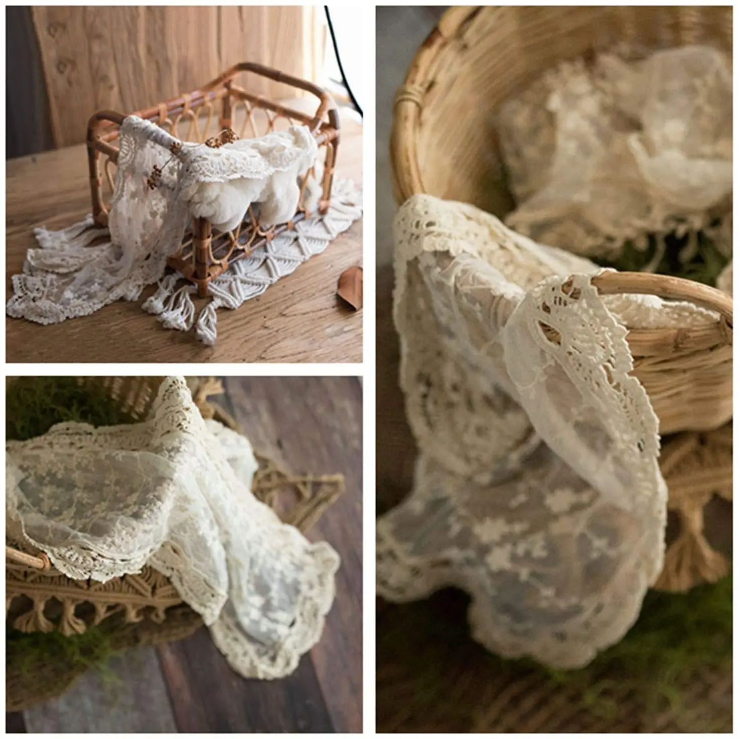 Newborn Photography Prop Lace  - Baby Products Photoshoot 评论和价格