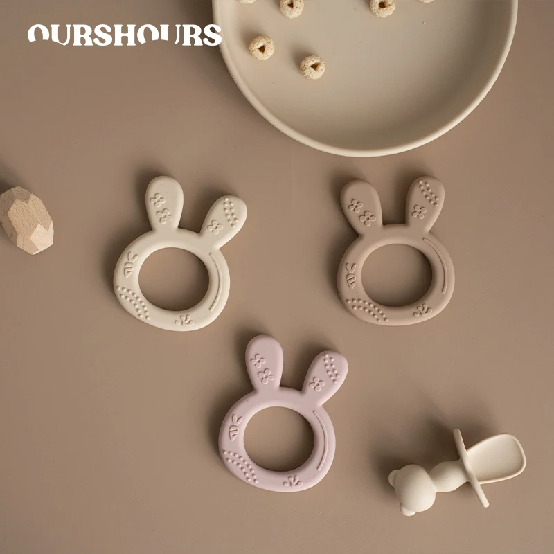 Cartoon Rabbit Baby Soft Silic - Baby Products Rabbit 评论和价格