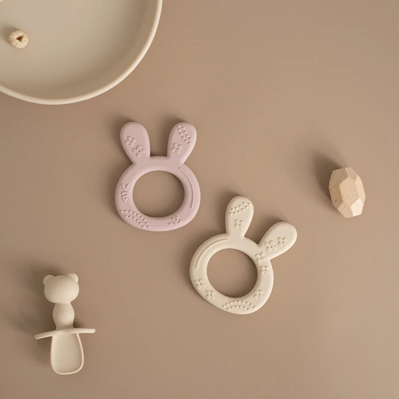 Cartoon Rabbit Baby Soft Silic - Baby Products Rabbit 评论和价格