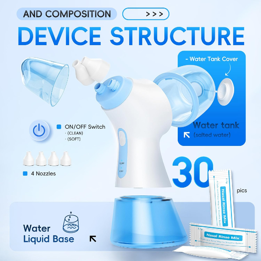Rechargeable Electric Nose Cle - Nasal Aspirator 评论和价格